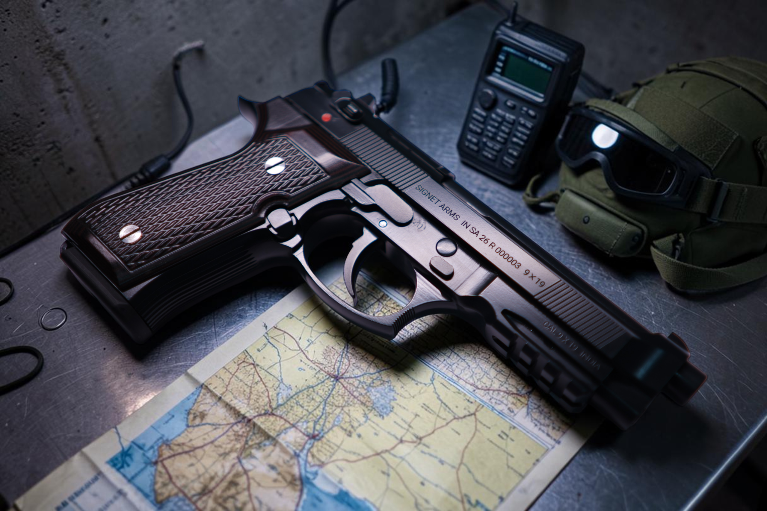 XF9 — 9×19 Para pistol