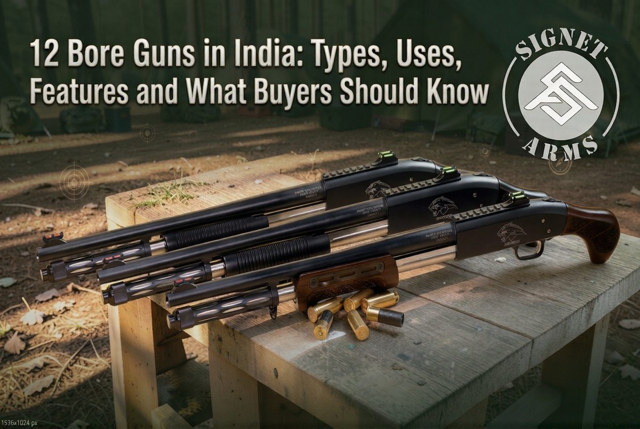12 Bore Guns in India: Types, Uses, Features and What Buyers Should Know